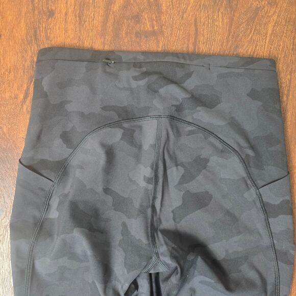Lululemon Swift Speed High Rise Crop 23" Heritage 365 Camo Deep Coal Multi - 6 - Picture 6 of 9